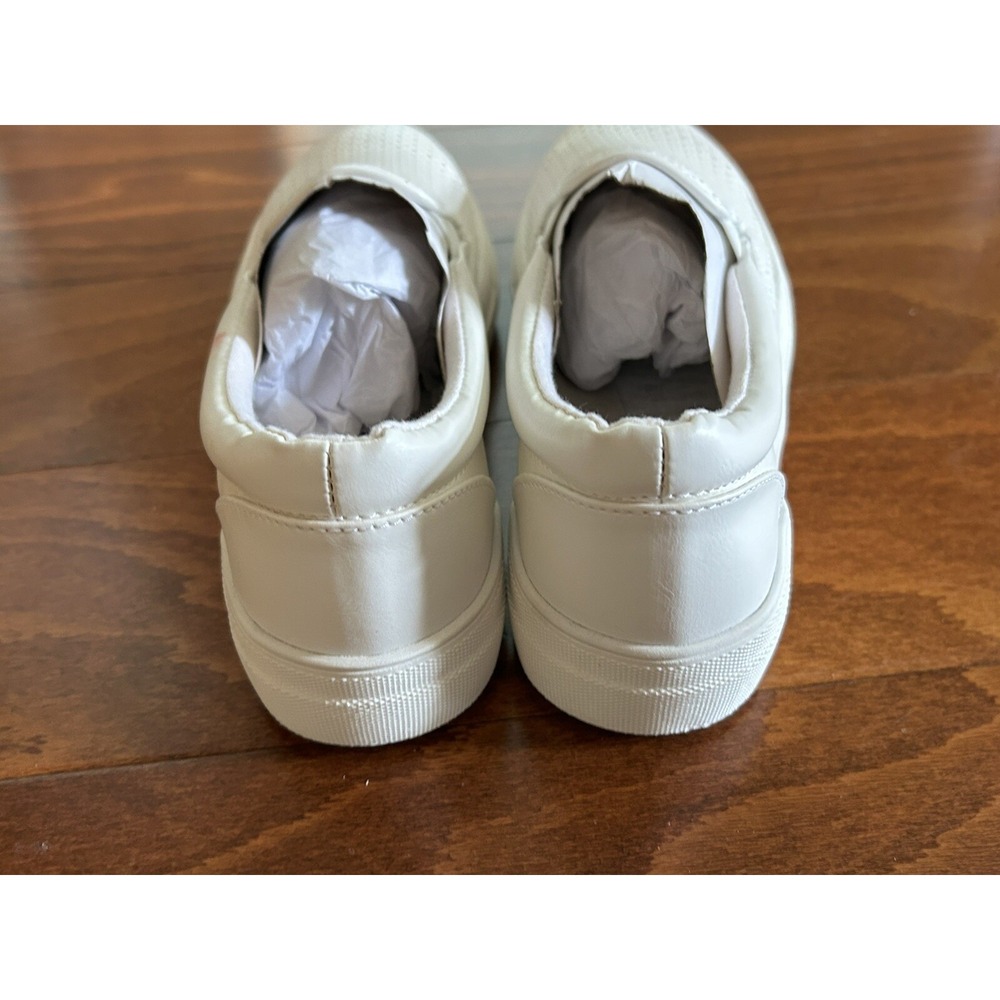 Soda Flat Women Shoes Slip On Loafers Casual Sneakers Memory Foam White‎ 10 NEW - Picture 7 of 7